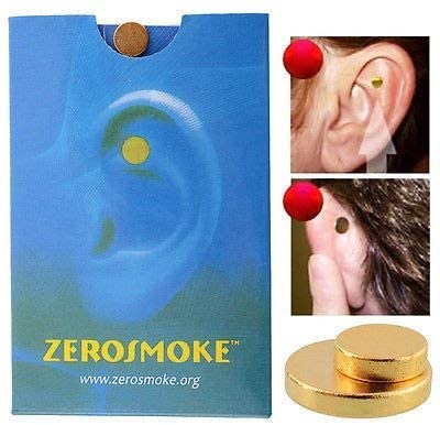 Zerosmoke auricular therapy magnet quit smoking accupunture magnets