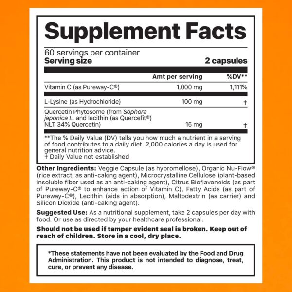 best vitamin c supplement supplemental facts