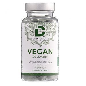 bottle of collagen lowering supplements by vegan collagen.jpg