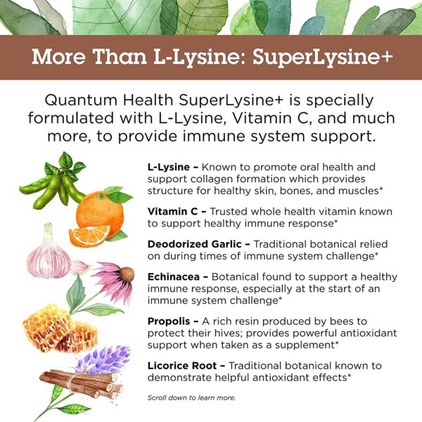SyperLysine ingredients