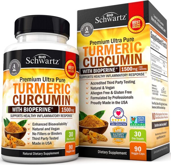 turmeric curcumin supplement with bioperinee