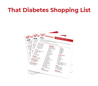 the diabetes shopping list - diabetes smarts program